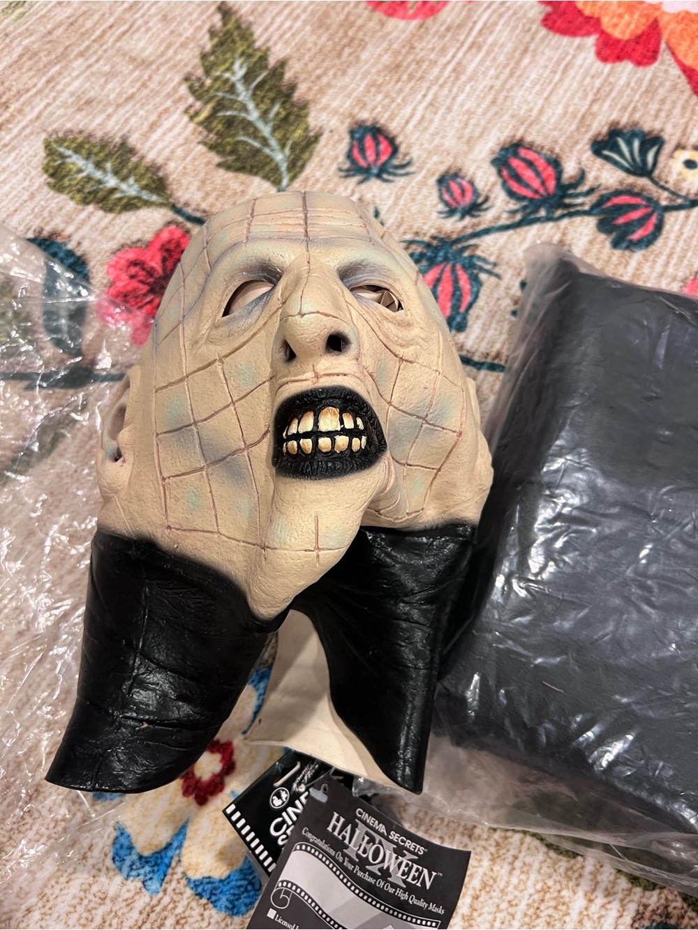 Adult Pinhead Halloween costume–new with tags